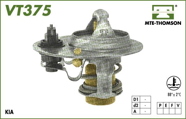 MTE-Thomson VT375.88 - Термостат, охладителна течност vvparts.bg