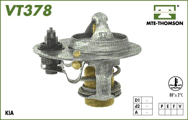 MTE-Thomson VT378.88 - Термостат, охладителна течност vvparts.bg