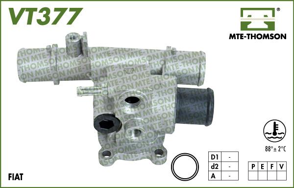 MTE-Thomson VT377.88 - Термостат, охладителна течност vvparts.bg