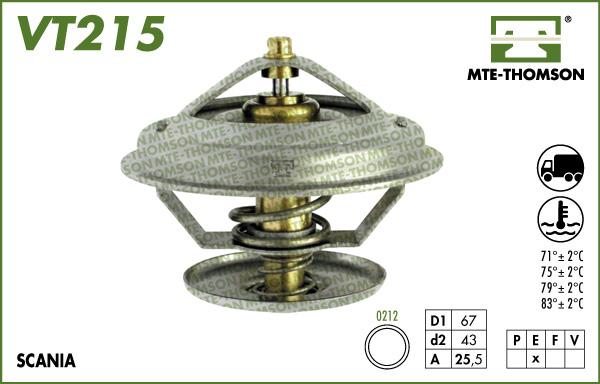 MTE-Thomson VT215.79 - Термостат, охладителна течност vvparts.bg