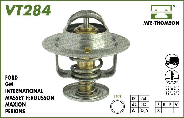 MTE-Thomson VT284.85 - Термостат, охладителна течност vvparts.bg