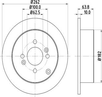 MTR 12108538 - Спирачен диск vvparts.bg