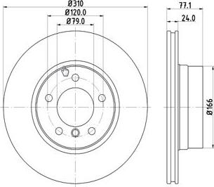 MTR 12108573 - Спирачен диск vvparts.bg