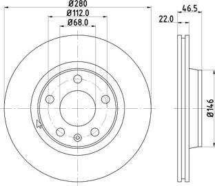 MTR 12108577 - Спирачен диск vvparts.bg