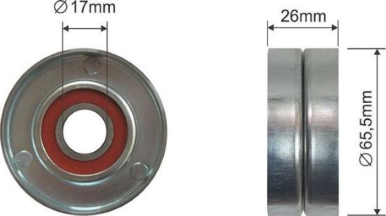 MTR 12180459 - Ремъчен обтегач, пистов ремък vvparts.bg