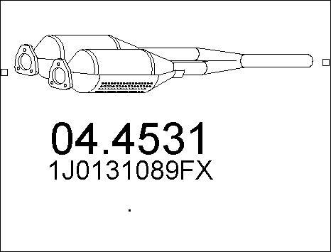 MTS 04.4531 - Катализатор vvparts.bg