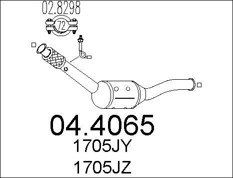 MTS 04.4065 - Катализатор vvparts.bg