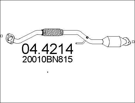 MTS 04.4214 - Катализатор vvparts.bg