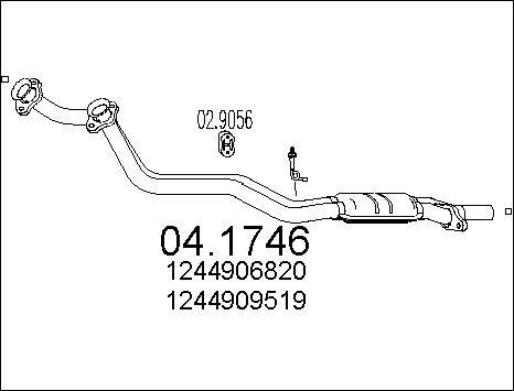 MTS 04.1746 - Катализатор vvparts.bg