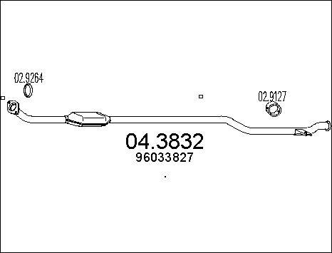 MTS 04.3832 - Катализатор vvparts.bg