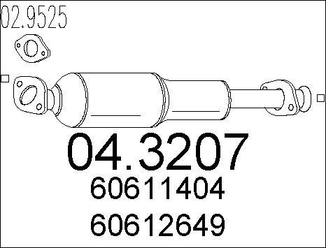 MTS 04.3207 - Катализатор vvparts.bg