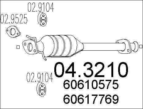 MTS 04.3210 - Катализатор vvparts.bg