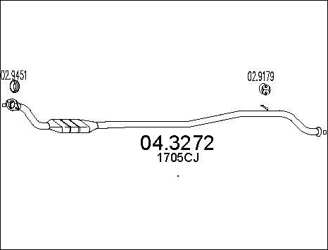 MTS 04.3272 - Катализатор vvparts.bg