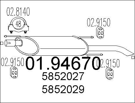 MTS 01.94670 - Крайно гърне vvparts.bg