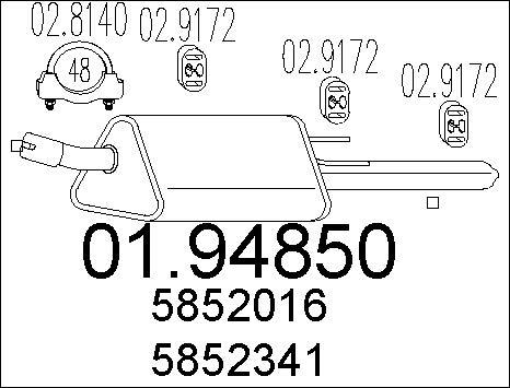 MTS 01.94850 - Крайно гърне vvparts.bg