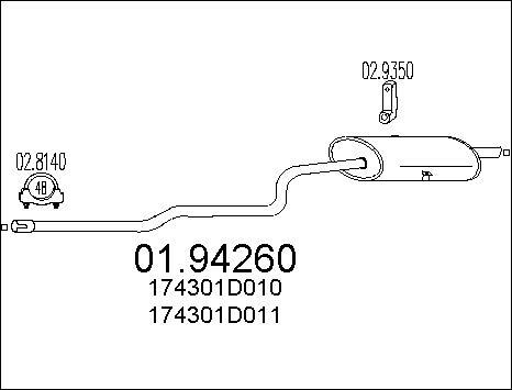 MTS 01.94260 - Крайно гърне vvparts.bg