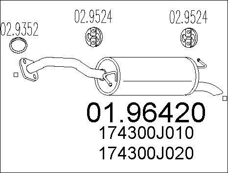 MTS 01.96420 - Крайно гърне vvparts.bg