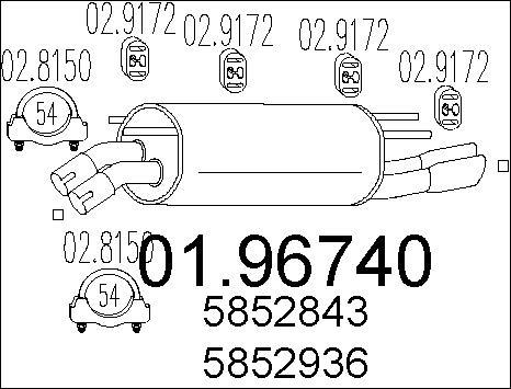 MTS 01.96740 - Крайно гърне vvparts.bg