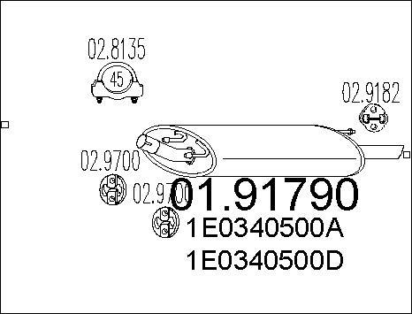 MTS 01.91790 - Крайно гърне vvparts.bg