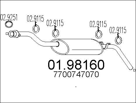 MTS 01.98160 - Крайно гърне vvparts.bg