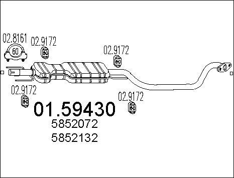 MTS 01.59430 - Средно гърне vvparts.bg