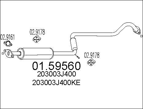 MTS 01.59560 - Средно гърне vvparts.bg