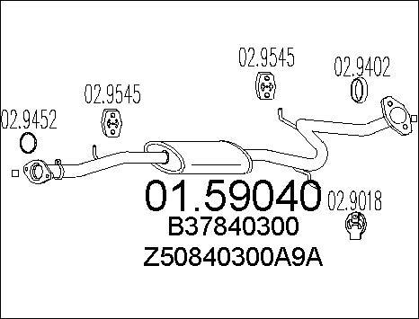 MTS 01.59040 - Средно гърне vvparts.bg