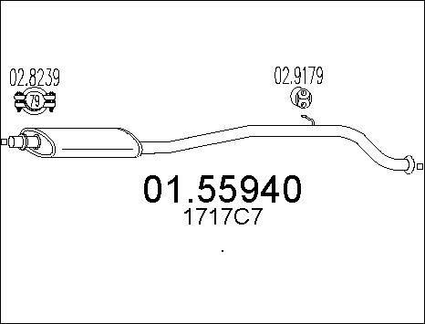 MTS 01.55940 - Средно гърне vvparts.bg