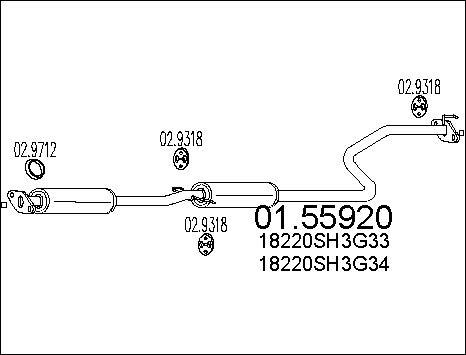 MTS 01.55920 - Средно гърне vvparts.bg