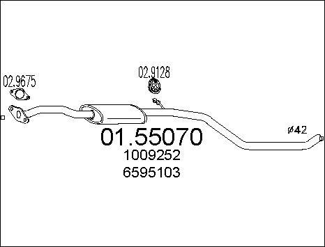 MTS 01.55070 - Средно гърне vvparts.bg