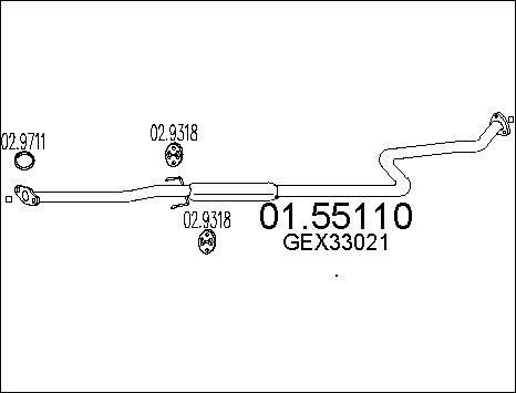 MTS 01.55110 - Средно гърне vvparts.bg