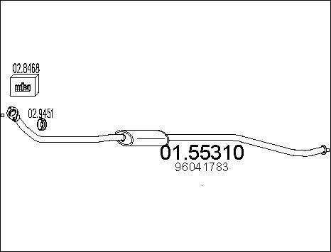 MTS 01.55310 - Средно гърне vvparts.bg