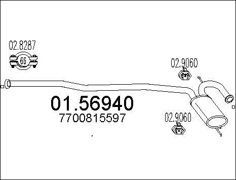 MTS 01.56940 - Средно гърне vvparts.bg