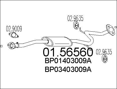 MTS 01.56560 - Средно гърне vvparts.bg