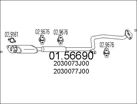 MTS 01.56690 - Средно гърне vvparts.bg