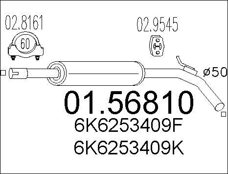 MTS 01.56810 - Средно гърне vvparts.bg