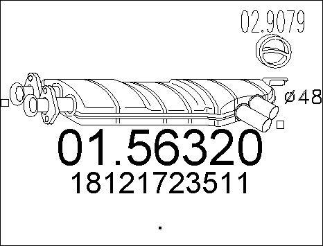 MTS 01.56320 - Средно гърне vvparts.bg