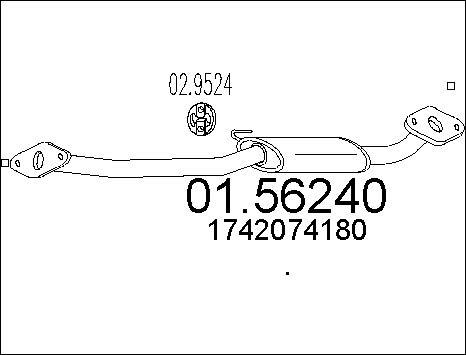 MTS 01.56240 - Средно гърне vvparts.bg