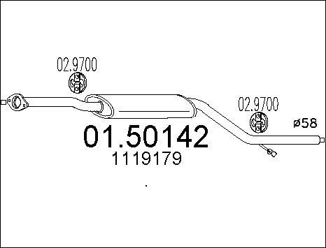 MTS 01.50142 - Крайно гърне vvparts.bg