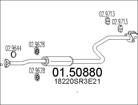 MTS 01.50880 - Средно гърне vvparts.bg