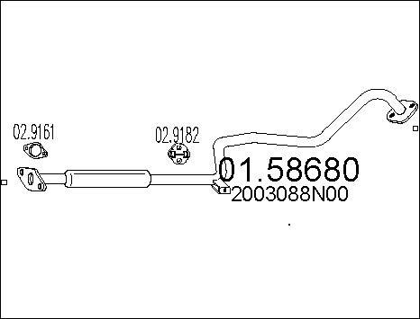 MTS 01.58680 - Средно гърне vvparts.bg