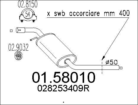 MTS 01.58010 - Средно гърне vvparts.bg