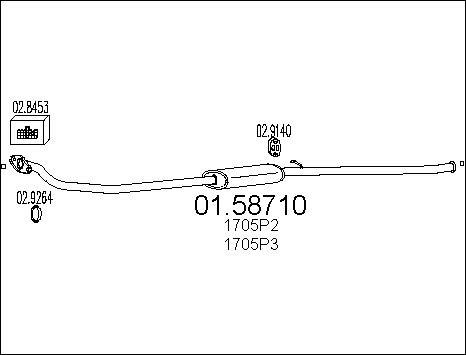 MTS 01.58710 - Средно гърне vvparts.bg