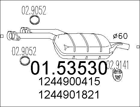 MTS 01.53530 - Средно гърне vvparts.bg