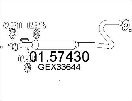 MTS 01.57430 - Средно гърне vvparts.bg