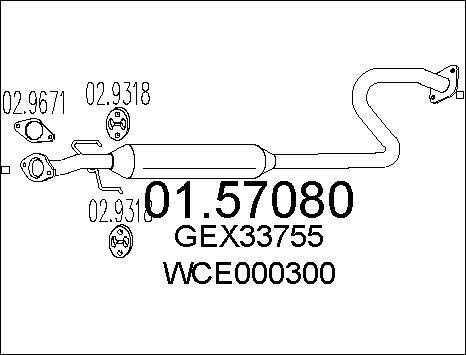 MTS 01.57080 - Средно гърне vvparts.bg