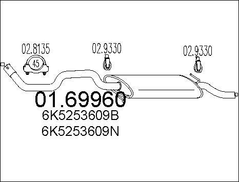 MTS 01.69960 - Крайно гърне vvparts.bg