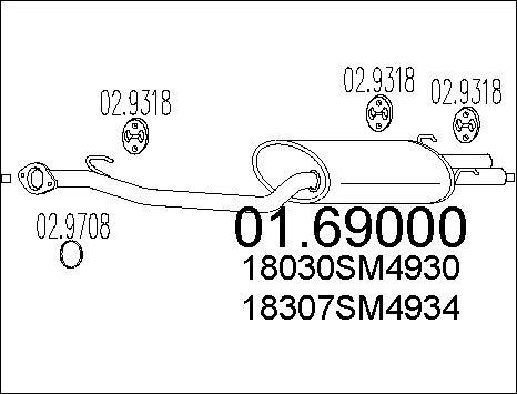 MTS 01.69000 - Крайно гърне vvparts.bg