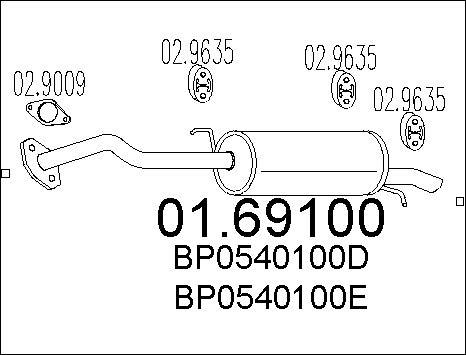 MTS 01.69100 - Крайно гърне vvparts.bg