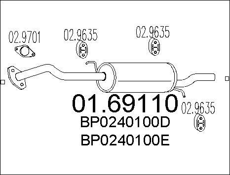 MTS 01.69110 - Крайно гърне vvparts.bg